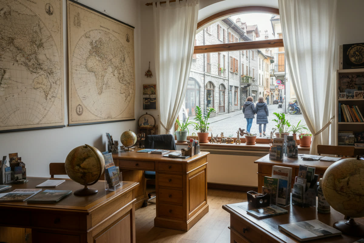 Reisebüro im Zentrum von Lugano mit IATA-Lizenz — Agenzie di viaggio