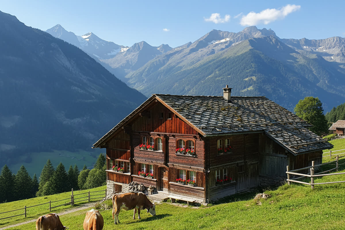Bauernhof und Agrotourismus im Wallis — Aziende agricole