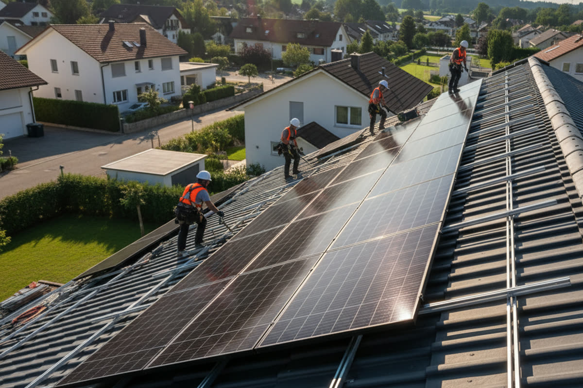 Photovoltaik- und Wärmepumpen-Installationsfirma - Aargau — Energia e fotovoltaico