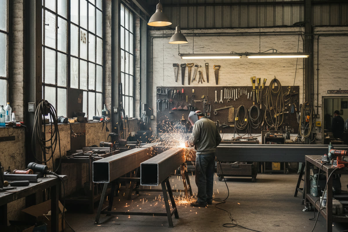 Metallbauwerkstatt in Basel - Dringender Verkauf — Costruzioni