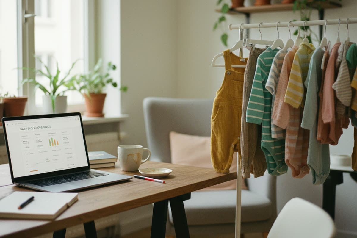 E-Commerce für umweltfreundliche Kinderkleidung — E-commerce