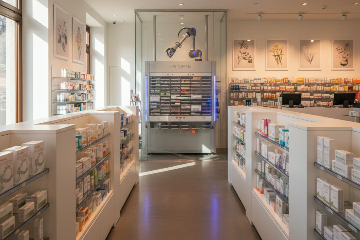 Apotheke mit hohem Umsatz in Wohngebiet in Zürich — Farmacie