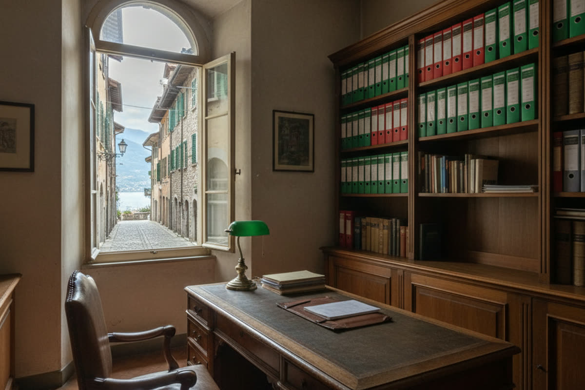 Kleine Treuhandgesellschaft in Lugano, ideal für junge Buchhalter — Fiduciarie e contabilità