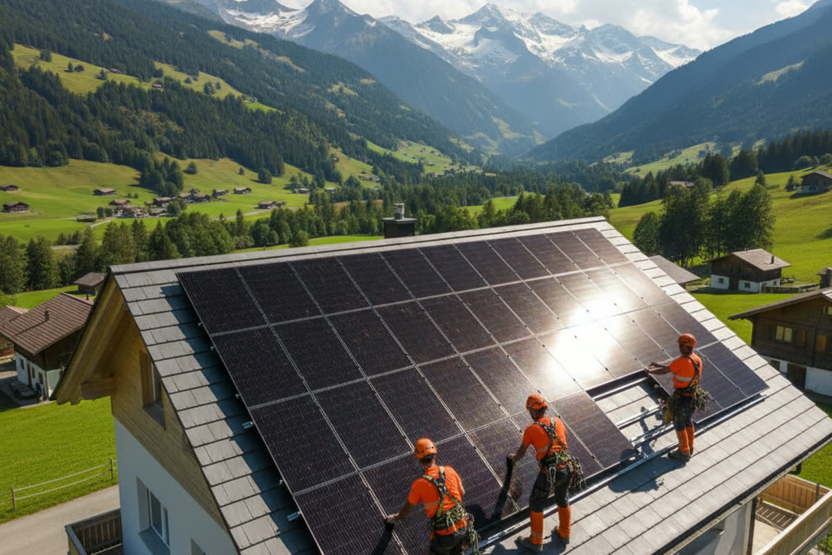 Solarinstallationsfirma in Graubünden — Energia e fotovoltaico