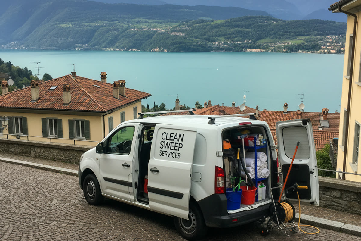 Reinigungsunternehmen in Lugano, stabile Verträge — Imprese di pulizia