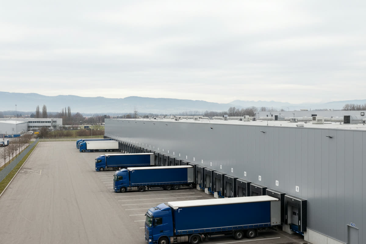 Großes Logistik- und Strassentransportunternehmen — Logistica