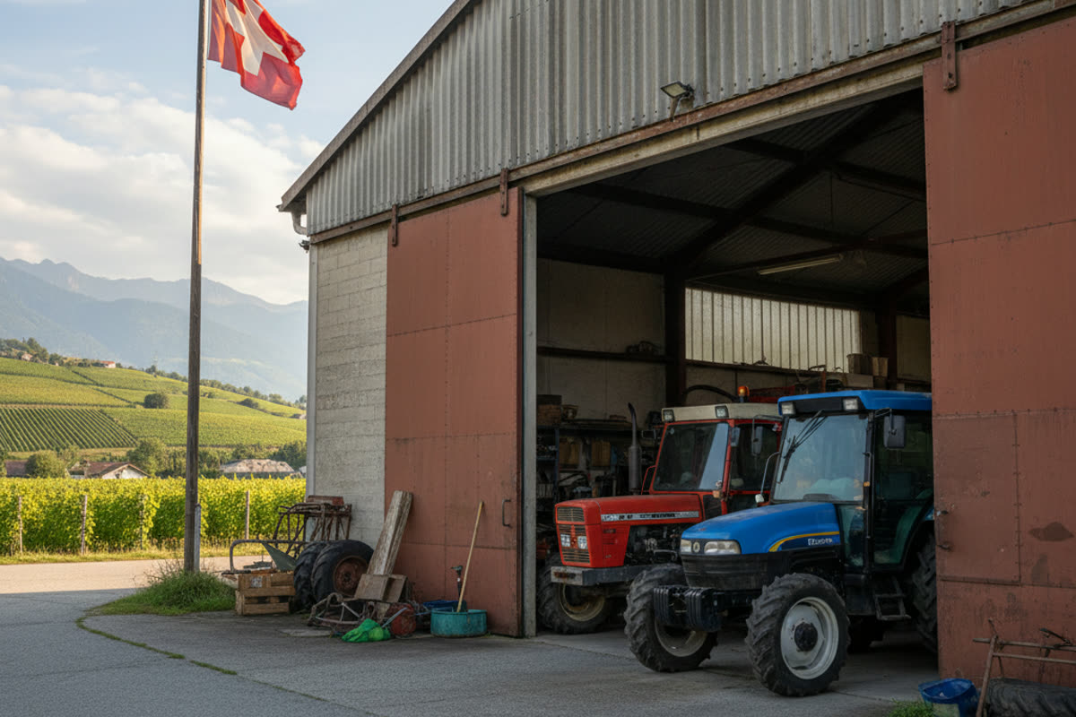 Werkstatt für Landmaschinenreparatur Wallis — Industria