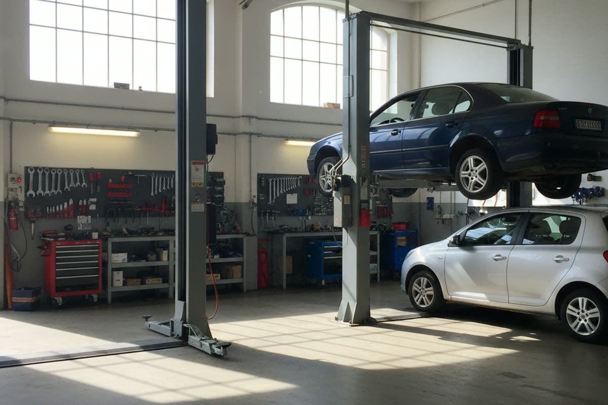 Kleine Autoreparaturwerkstatt in St. Gallen — Officine