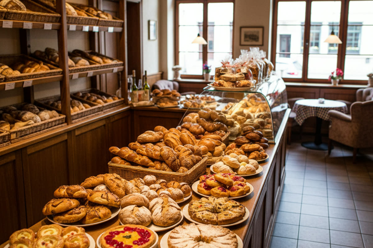 Bäckerei und Tea Room in St. Gallen — Panetterie e pasticcerie