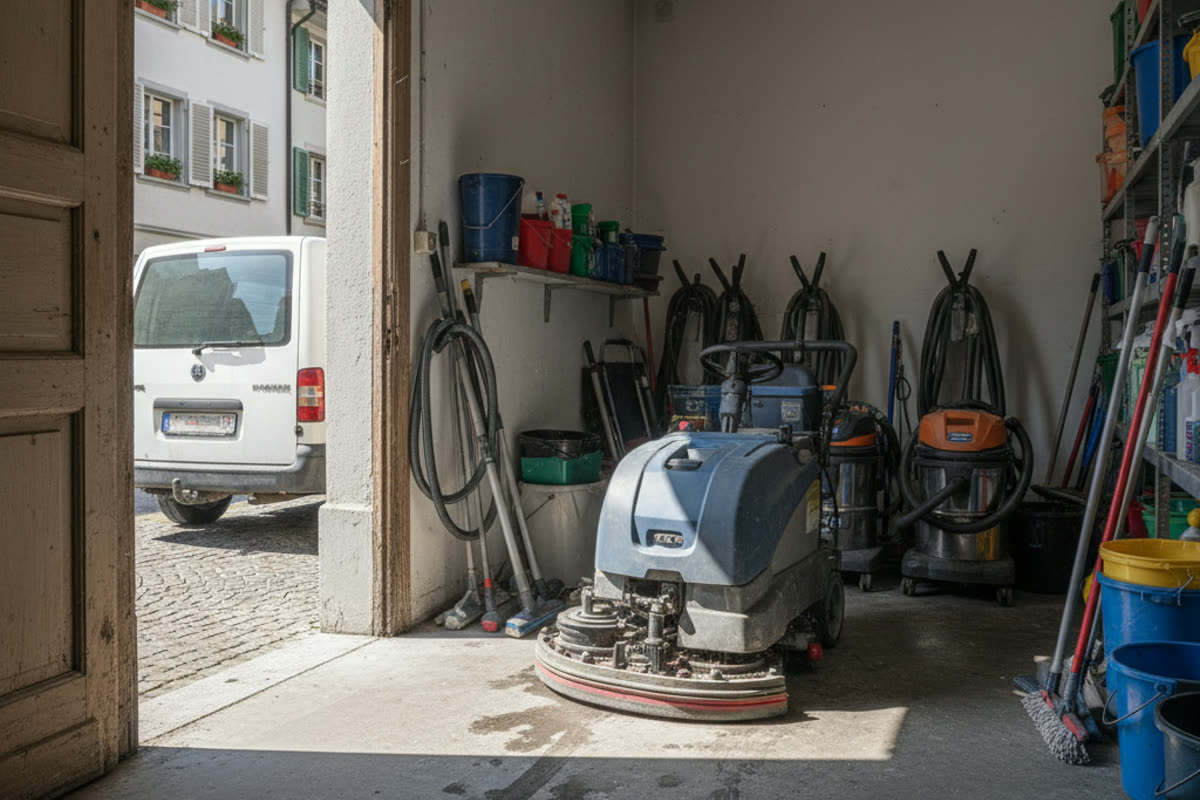Reinigungsfirma für Büros und Wohnblöcke - Basel — Imprese di pulizia