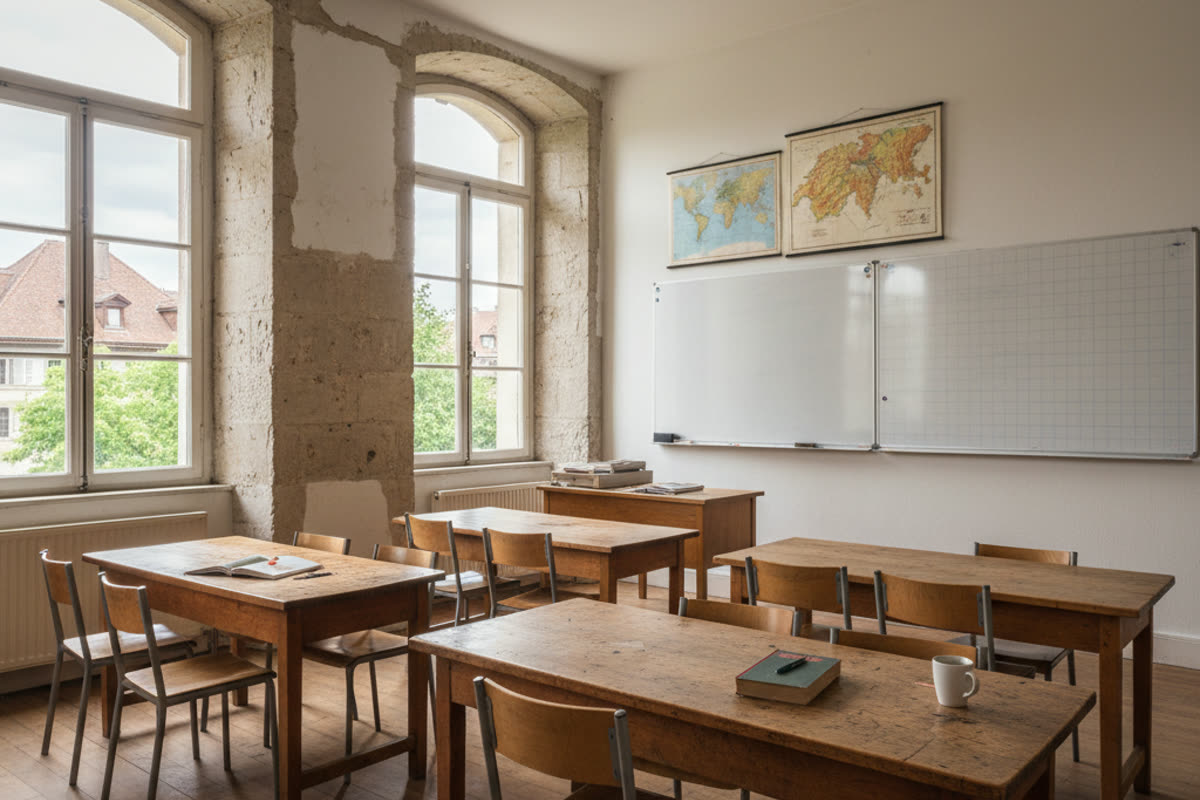 Kleine Sprachschule in Lausanne zu verkaufen — Formazione e scuole