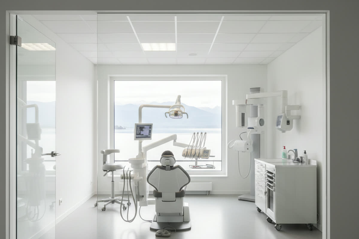 Etablierte Zahnarztpraxis in Nyon, ausgewählte Kundschaft — Studi dentistici
