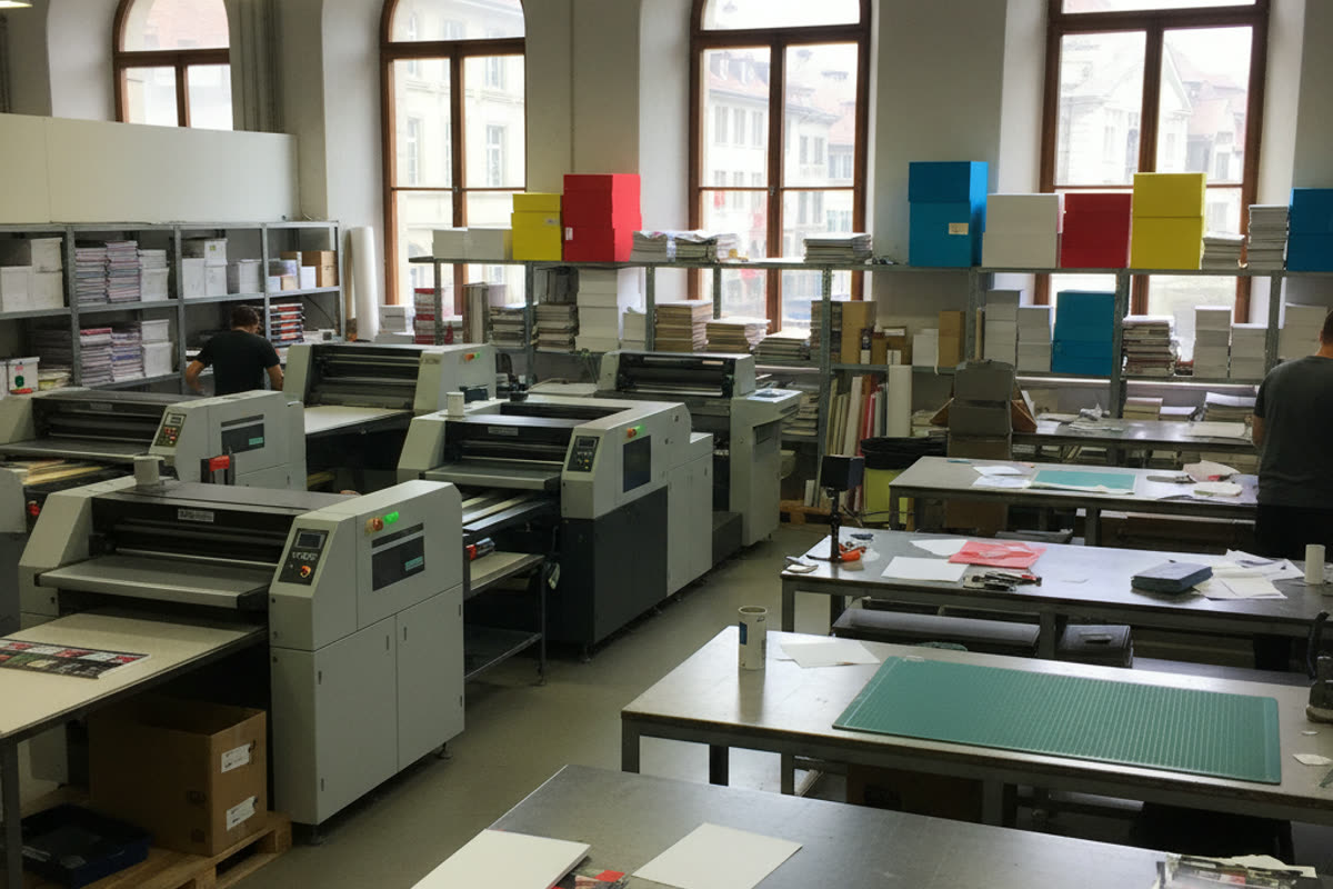 Historische Druckerei und Druckzentrum in St. Gallen — Tipografie
